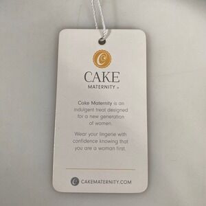 Cake Lingerie Womens Mousse Nursing Bra sz 32D Black NWT Polka Dot Full Coverage